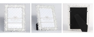 Lawrence Frames Jasmond Silver Metal Frame with Crystal Spray - 5" x 7"